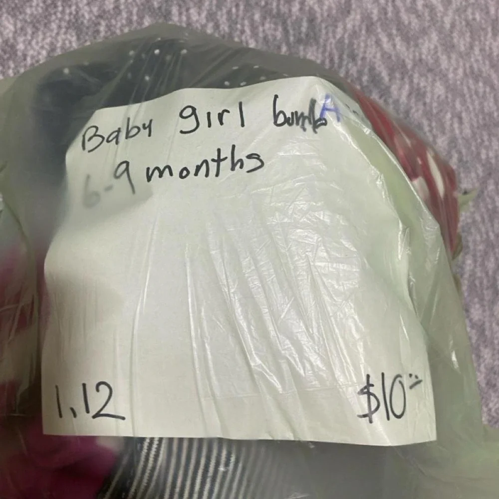 Baby girl bundle 6-9 months. SKU-A958babygirl